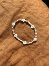 Load image into Gallery viewer, Wooden Daisy Bracelet
