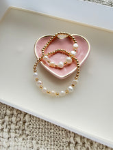 Load image into Gallery viewer, Pearl Mommy + Me Bracelet Set
