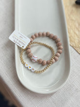 Load image into Gallery viewer, Softball Mom Diffuser Bracelet Set
